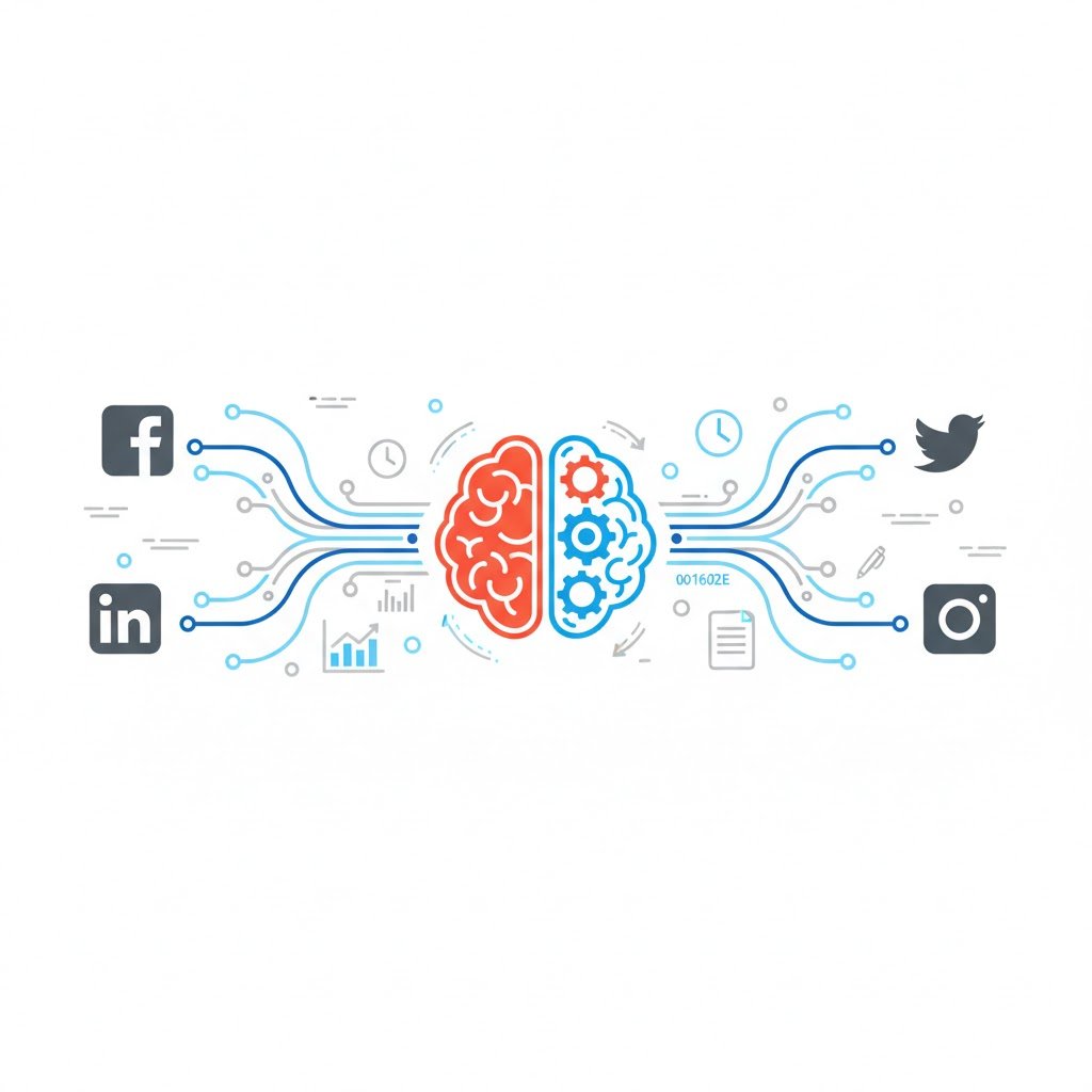 Social Media Automation AI Workflow
